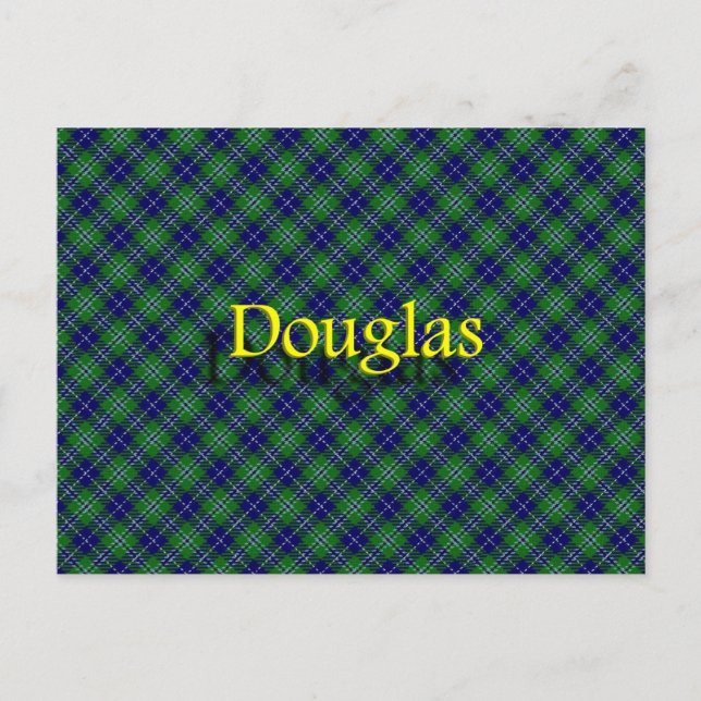 Postal Clan escocés Douglas (Anverso)