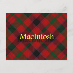 Postal Clan escocés MacIntosh