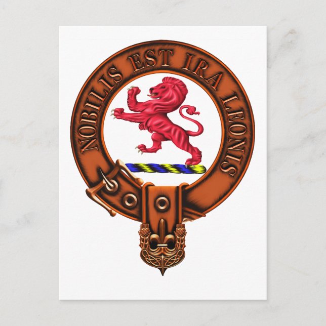 Postal Clan Estuardo del Bute (Anverso)