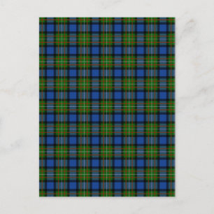Postal Clan Fergusson Tartan