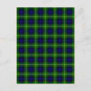 Postal Clan Gordon Tartan