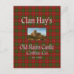 Postal Clan Hay's Old Slains Castle Coffee Co.