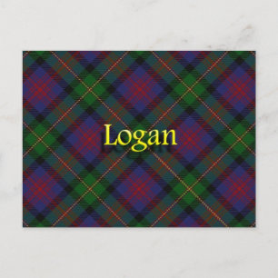 Postal Clan Logan de Escocia