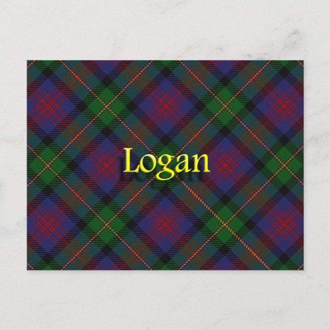 Postal Clan Logan de Escocia (Anverso)