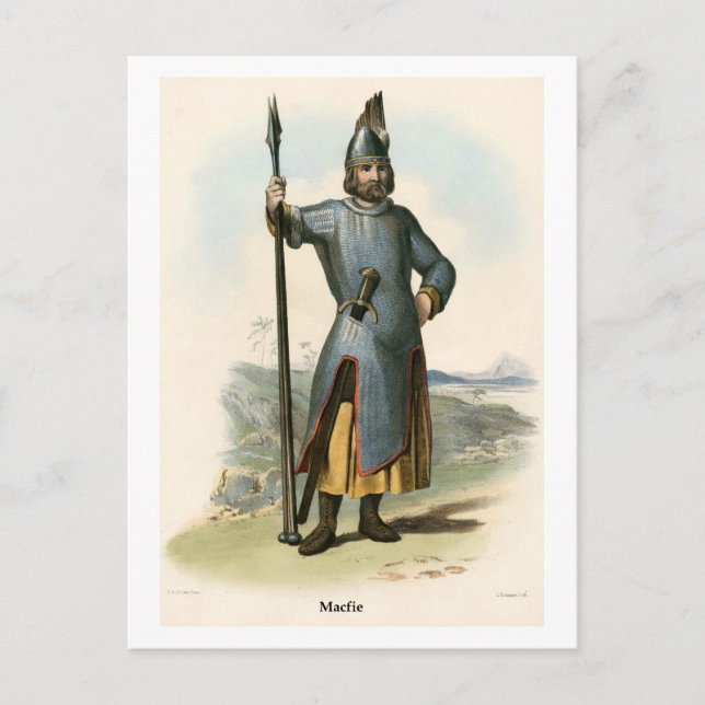 Postal Clan Macfie (Anverso)