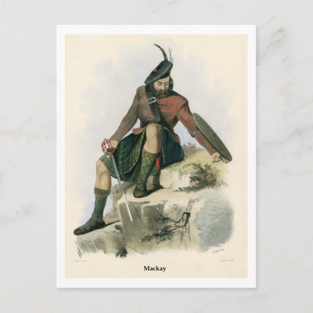 Postal Clan Mackay (Anverso)