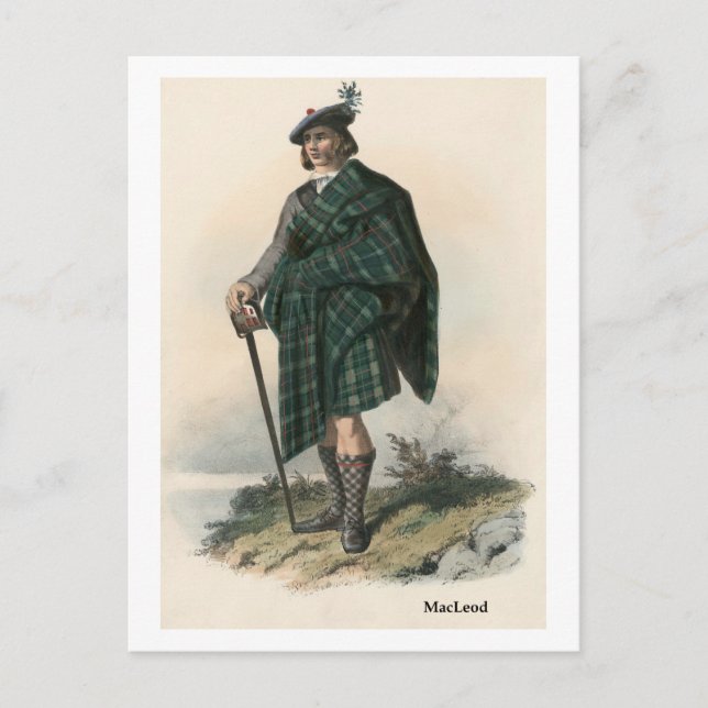 Postal Clan MacLeod (Anverso)
