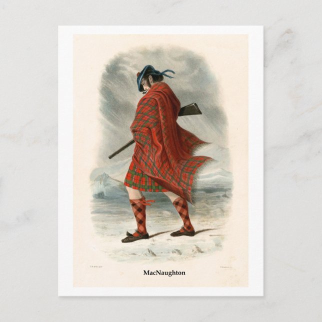 Postal Clan MacNaughton (Anverso)