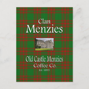 Postal Clan Menzies Old Castle Menzies Coffee Co.
