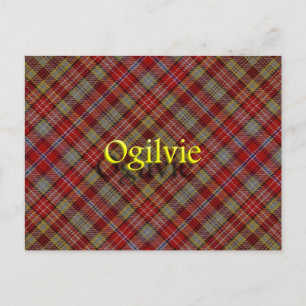Postal Clan Ogilvie de Escocia