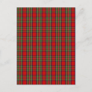 Postal Clan Stewart Tartan