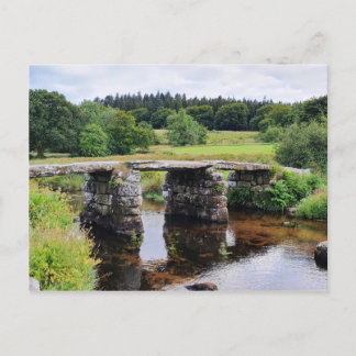 Postal Clapper Bridge Two Bridges Dartmoor
