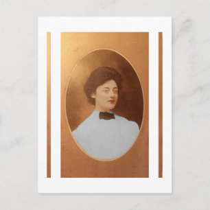 Postal Clara "Claire" Sage Talla Johnson 1909
