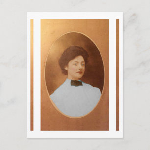 Postal Clara "Claire" Sage Talla Johnson 1909