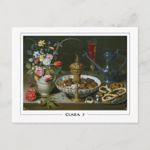 Postal Clara Peeters #2 - Postcarta Bella Artes