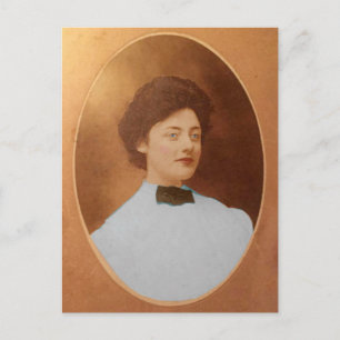 postal Clara Sage Talla Johnson 1909