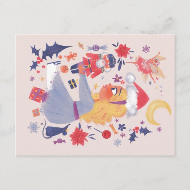 Postal Clara y el Nutcracker (Anverso)