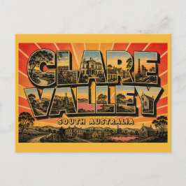 Postal Clare Valley South Australia Corazón Histórico