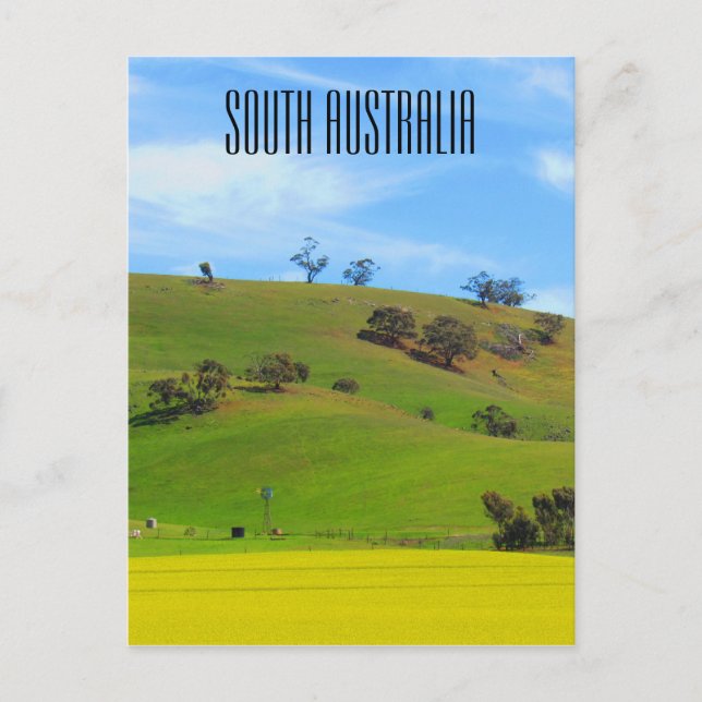 Postal clare valley sur australia (Anverso)