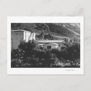 Postal Claremont, California View of Padua Hills Theatr