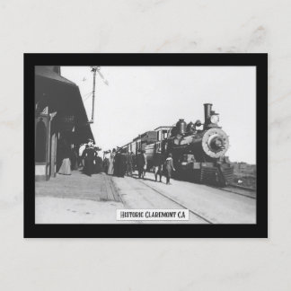 Postal Claremont histórico - Postcard