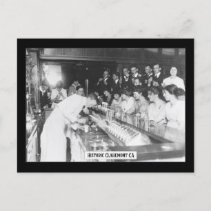 Postal Claremont histórico - Postcard