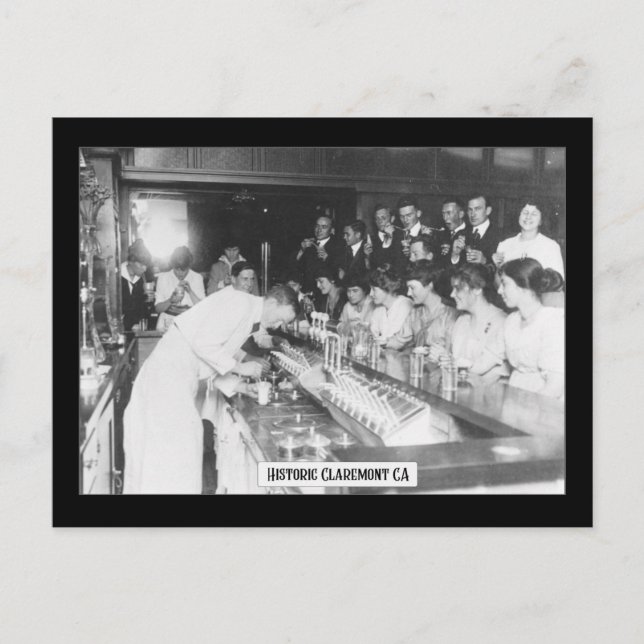 Postal Claremont histórico - Postcard (Anverso)