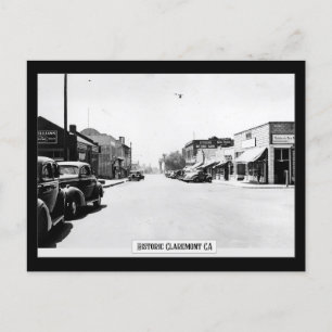 Postal Claremont histórico - Postcard