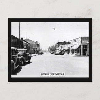 Postal Claremont histórico - Postcard