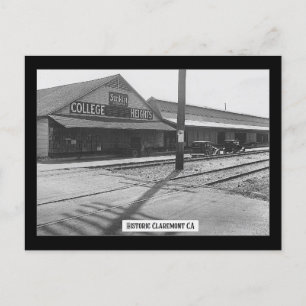 Postal Claremont histórico - Postcard