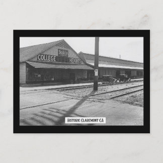 Postal Claremont histórico - Postcard