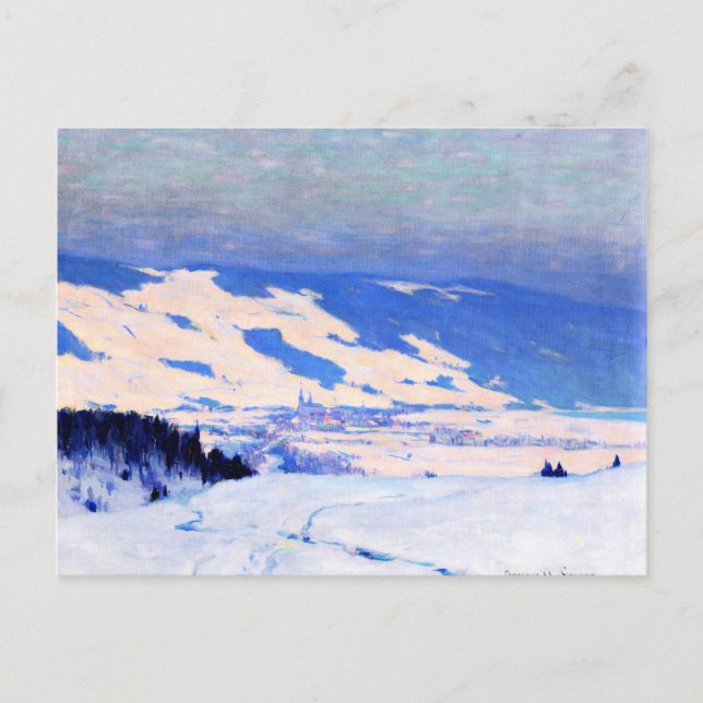 Postal Clarence Gagnon - Baie-Saint-Paul (Anverso)