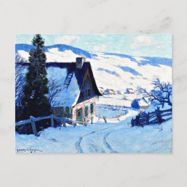 Postal Clarence Gagnon - Postcard (Anverso)