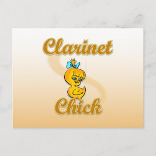 Postal Clarinet Chick