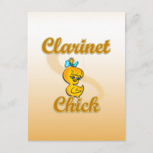 Postal Clarinet Chick
