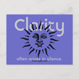 Postal Clarity Post Card