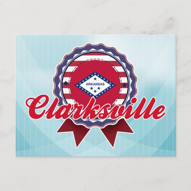 Postal Clarksville, AR (Anverso)