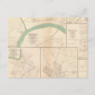 Postal Clarksville, Tenn, Dalton, Ga