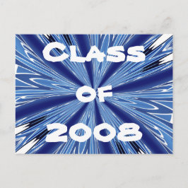 Postal Clase azul y blanca de 2008