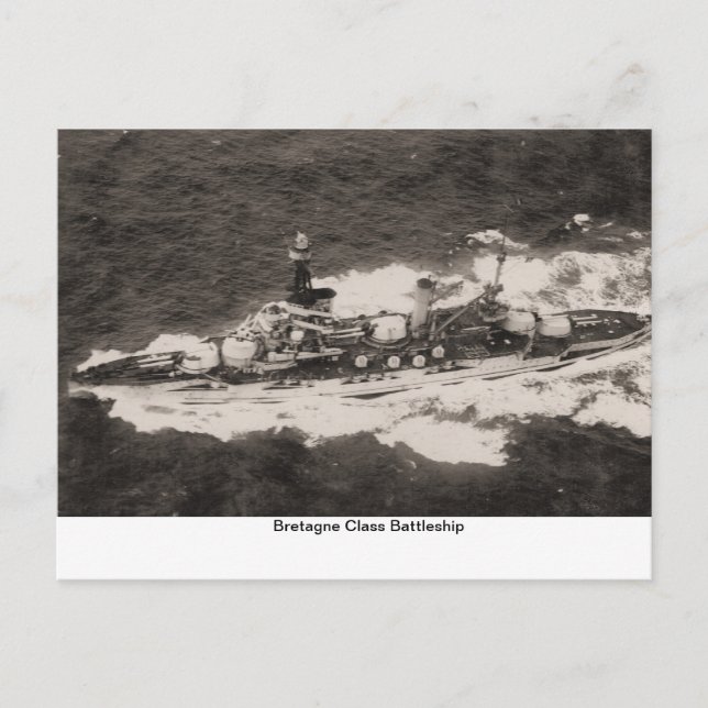 Postal Clase Bretagne, construido en 1913 (Anverso)