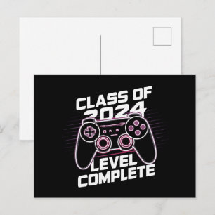 Postal Clase de 2024 Nivel Completo Graduación de último 