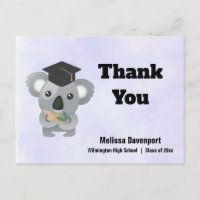 Clase de 20xx Oso Koala en Graduación Gracias