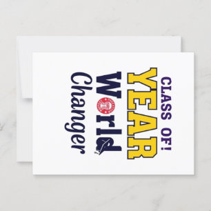 Postal Clase de año Graduación del Cambiador Futuro