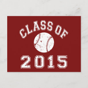 Postal Clase de béisbol 2015
