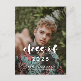 Postal Clase de escritura moderna de 2025 Graduación de f