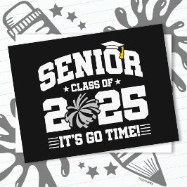 Postal Clase de Graduación de 2025 Cheerhead Cheer Senior