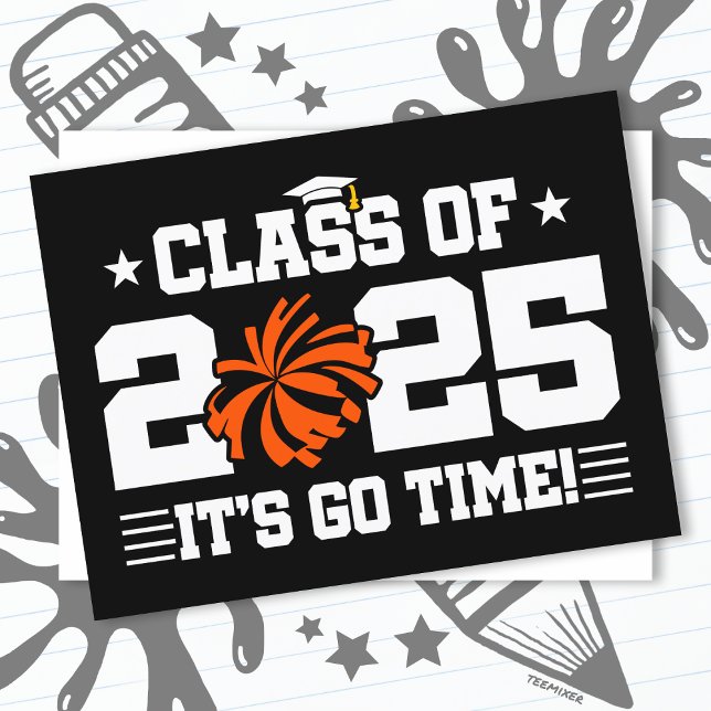 Postal Clase de Graduación de animadores de 2025 Senior (Subido por el creador)