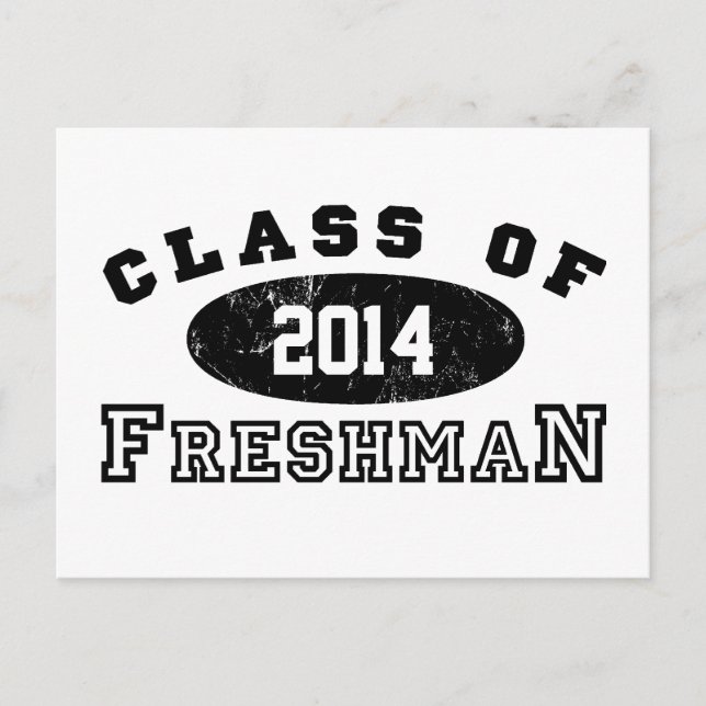 Postal Clase Freshman (Anverso)