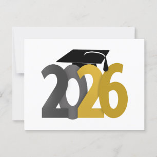 Postal Clase Gold y Silver de 2026 Graduación