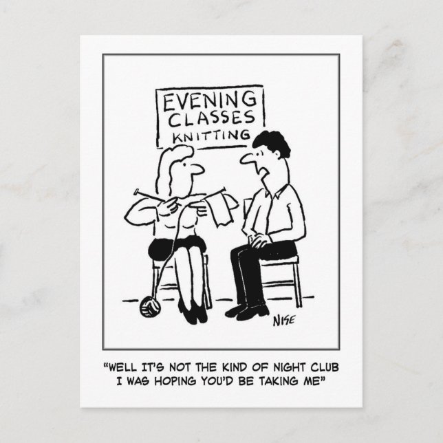 Postal Clase nocturna de educación para adultos y club no (Anverso)